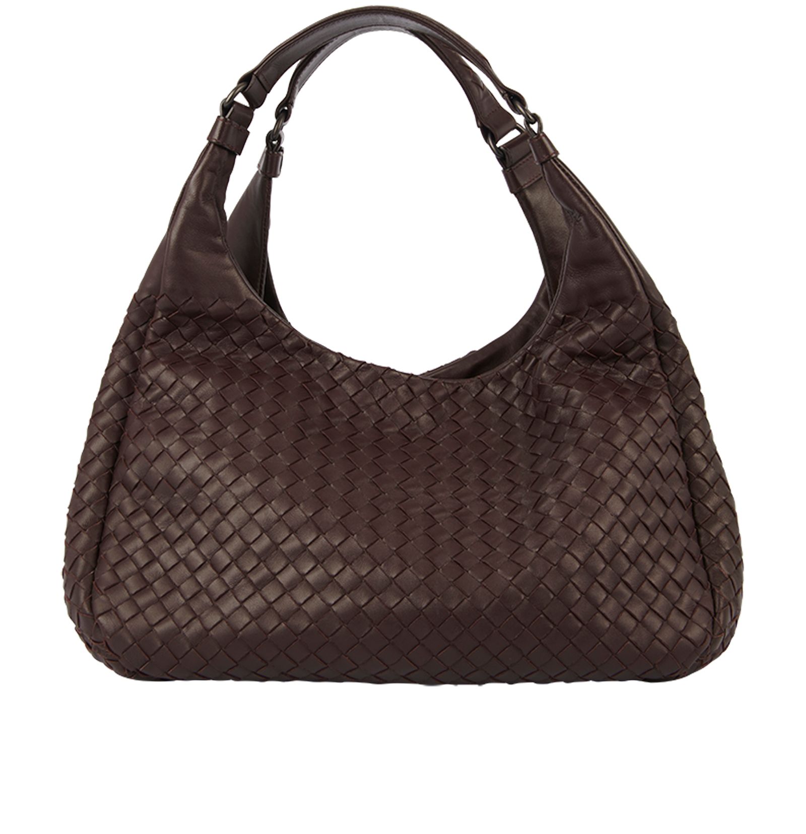バッグ BOTTEGA VENETA Intrecciato Campana Bag BOTTEGA VENETA Campana intrecciato leather shoulder bag